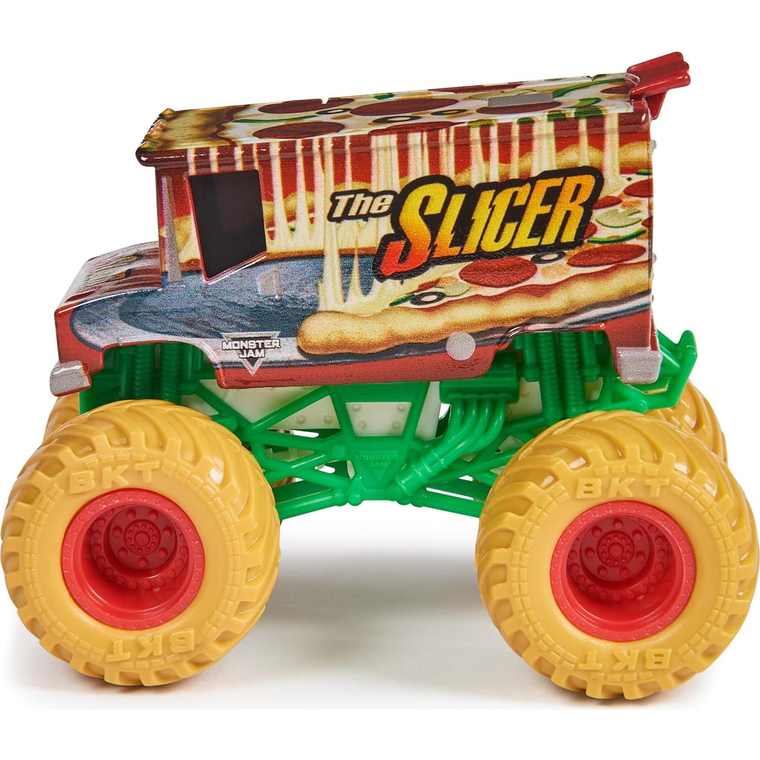 Camión Monstruo Monster Jam The Slicer 1:64 Metal Fundido