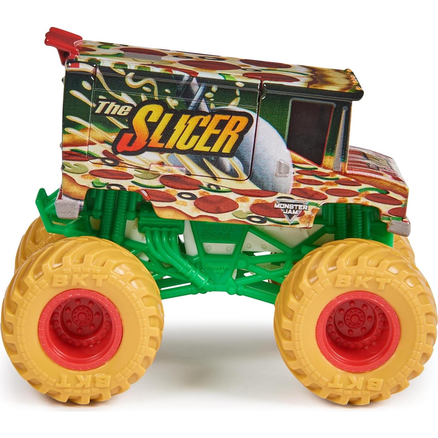 Camión Monstruo Monster Jam The Slicer 1:64 Metal Fundido