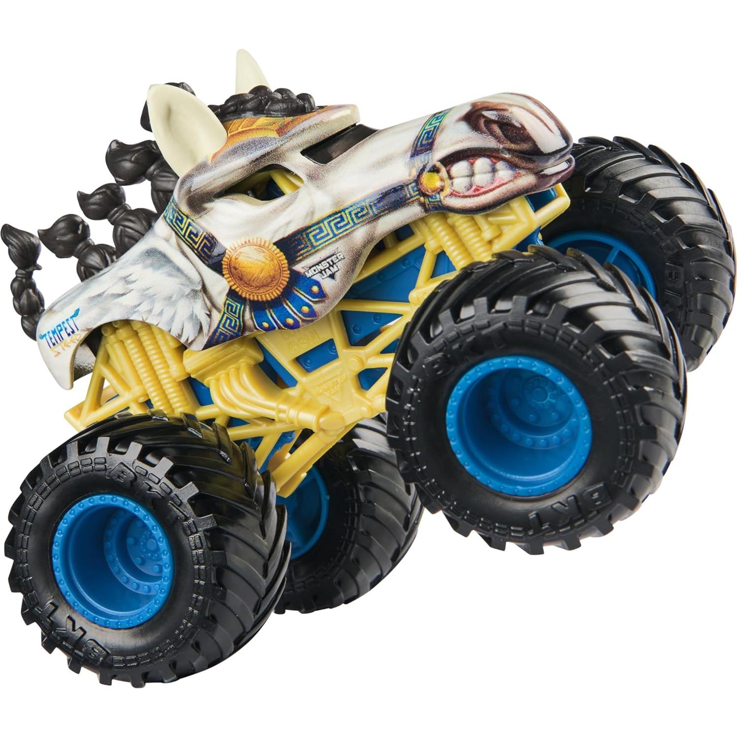 Camión Monstruo Monster Jam Tempest Steed 1:64 Metal Fundido