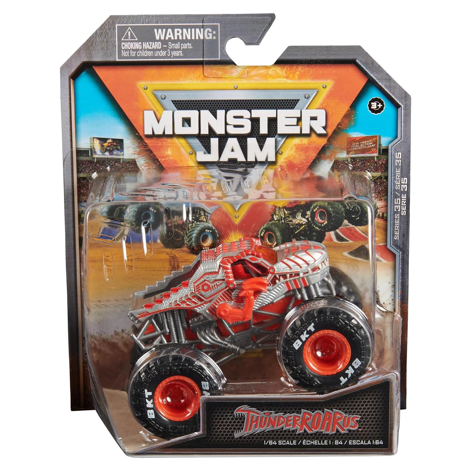 Camión Monstruo Metal Fundido Monster Jam ThunderROARus 1:64