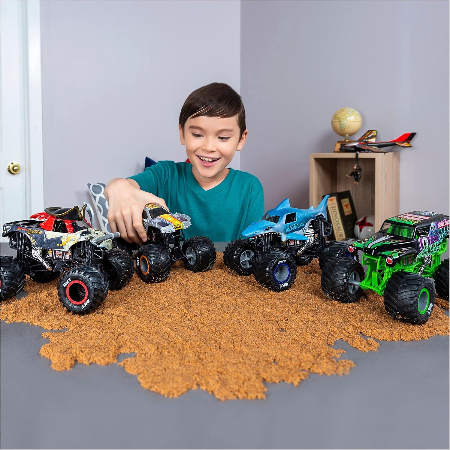 Camión Monstruo Die-Cast Monster Jam Grave Digger 1:24
