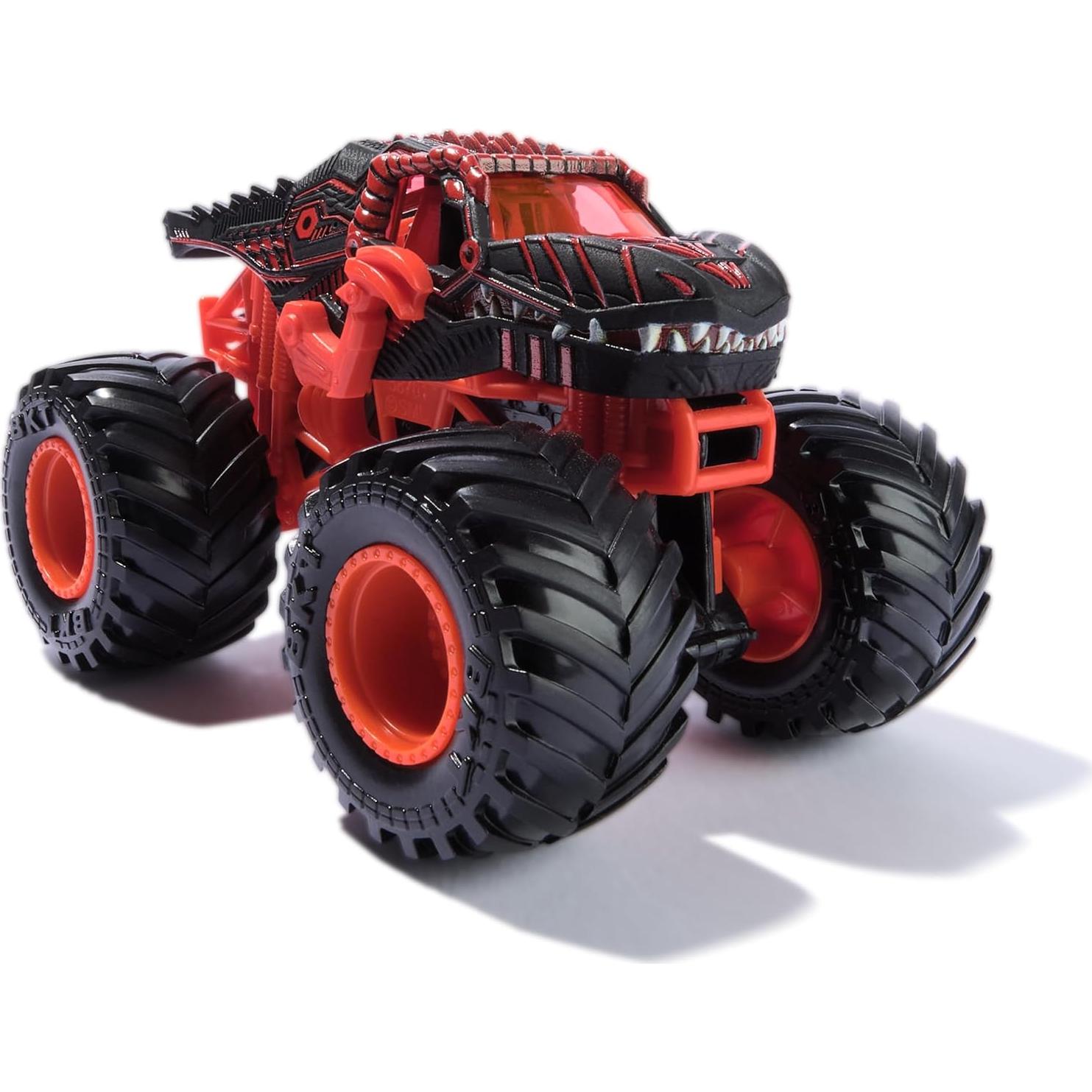 Camiones Monstruo Monster Jam 1:64 - ThunderROARus y Velociraptor