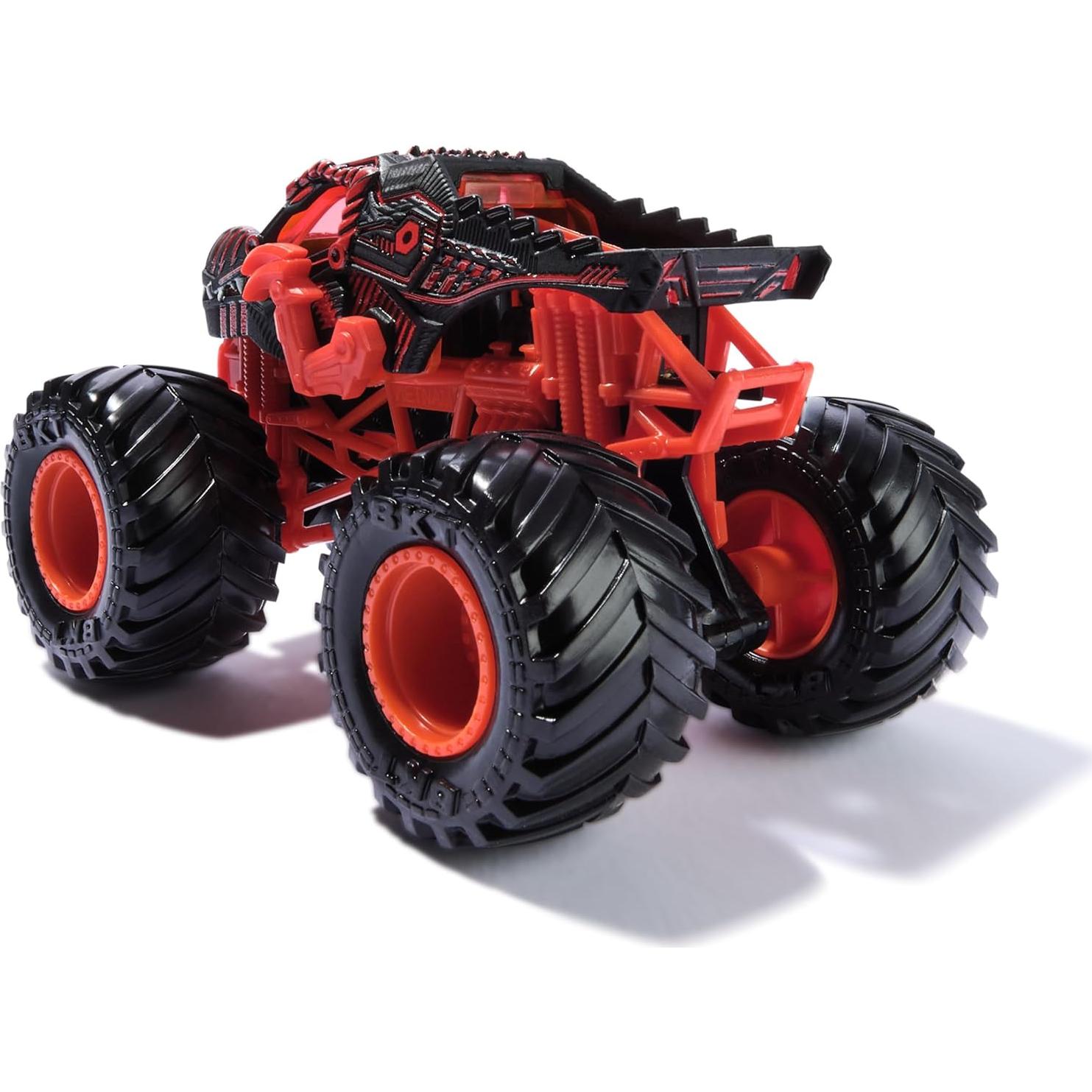 Camiones Monstruo Monster Jam 1:64 - ThunderROARus y Velociraptor
