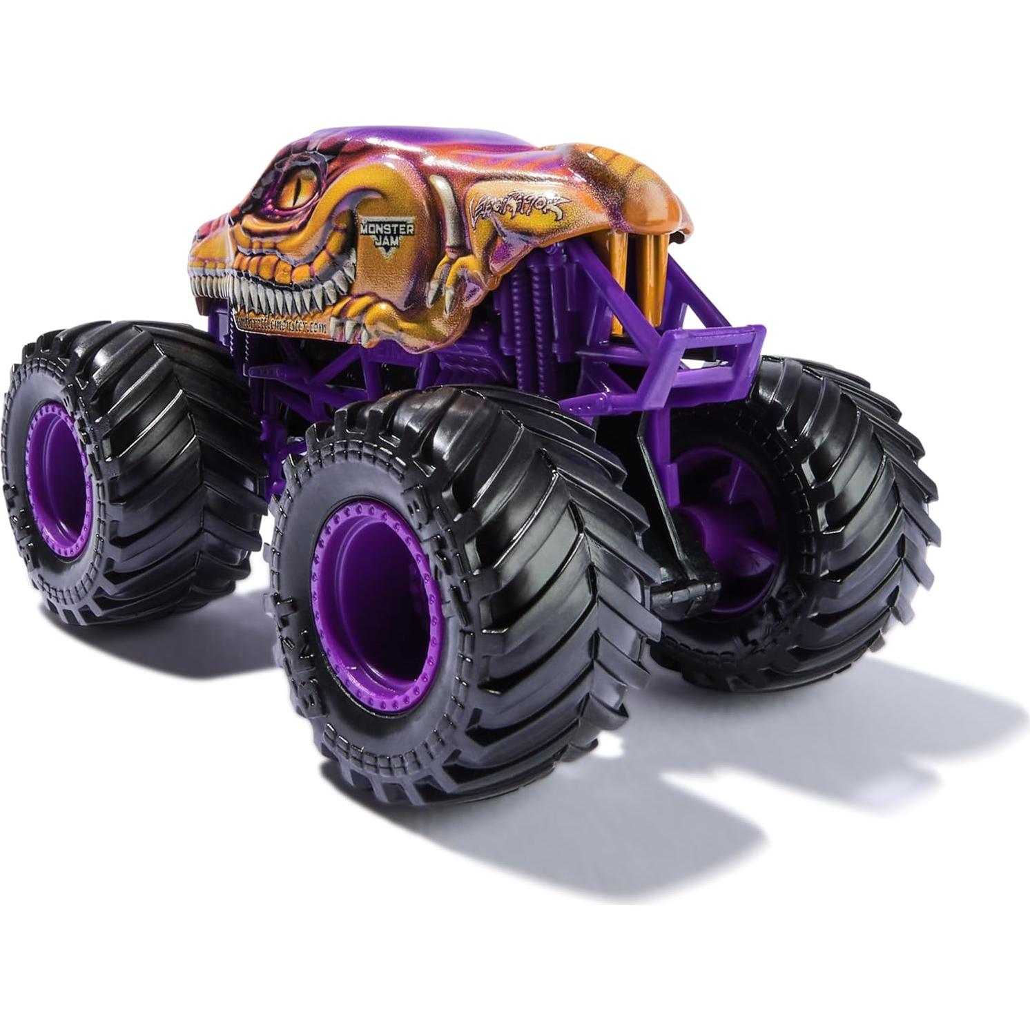 Camiones Monstruo Monster Jam 1:64 - ThunderROARus y Velociraptor