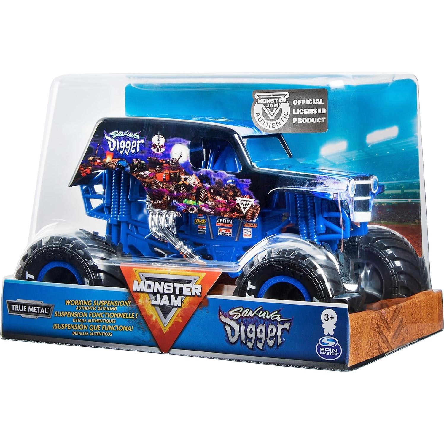 Camión Monstruo Spin Master Monster Jam Son-uva Digger 1:24