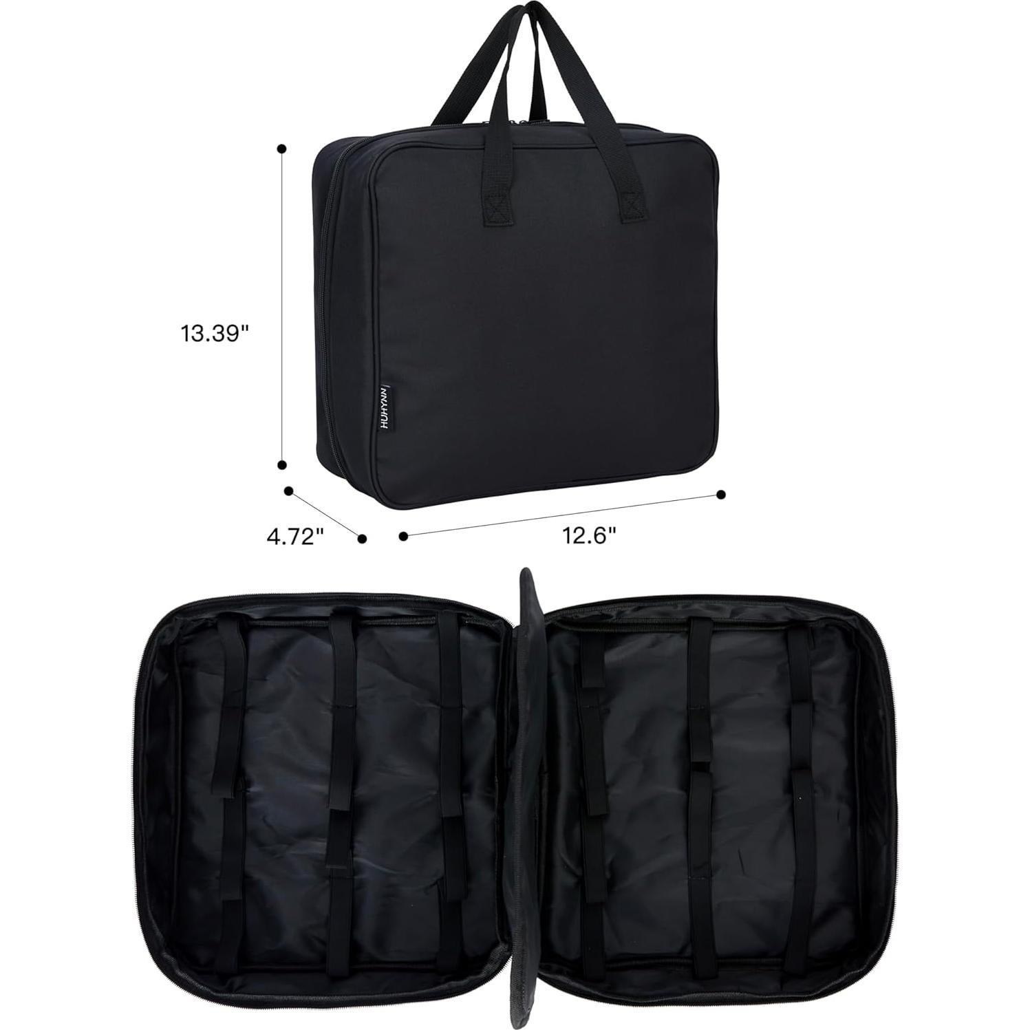 Funda Organizador para 24 Camiones Monster Jam HUHYNN Negra