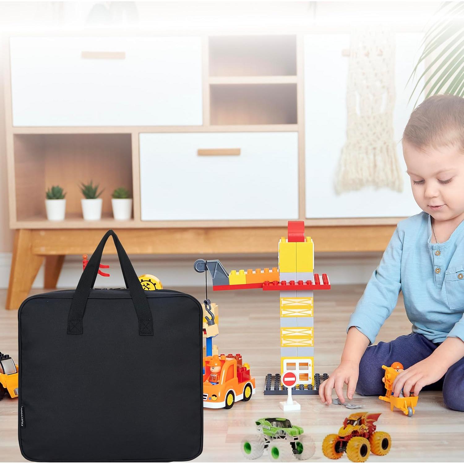 Funda Organizador para 24 Camiones Monster Jam HUHYNN Negra