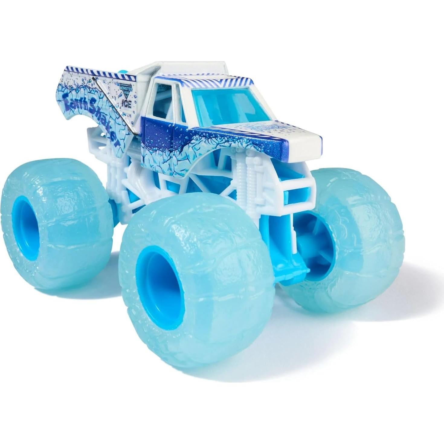 Monster Jam 2024 Fuego y Hielo 1:64 Camiones Son-uva Digger y Earth Shaker