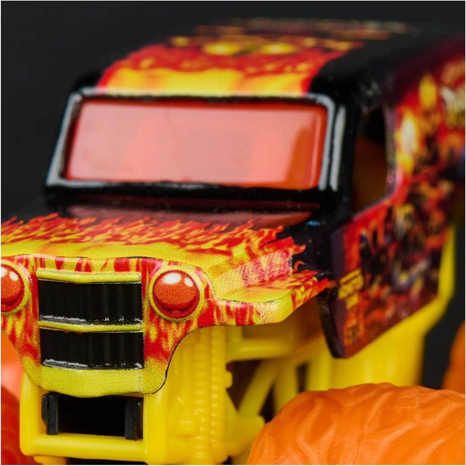 Monster Jam 2024 Fuego y Hielo 1:64 Camiones Son-uva Digger y Earth Shaker