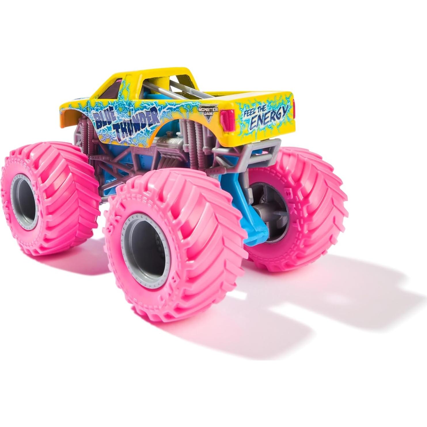 Camión Monstruo Diecast Monster Jam 2025 Electruck Crew 1:64