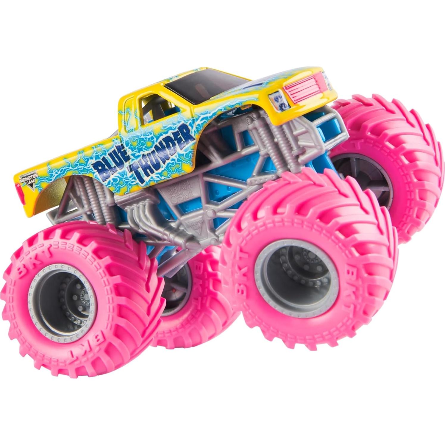 Camión Monstruo Diecast Monster Jam 2025 Electruck Crew 1:64