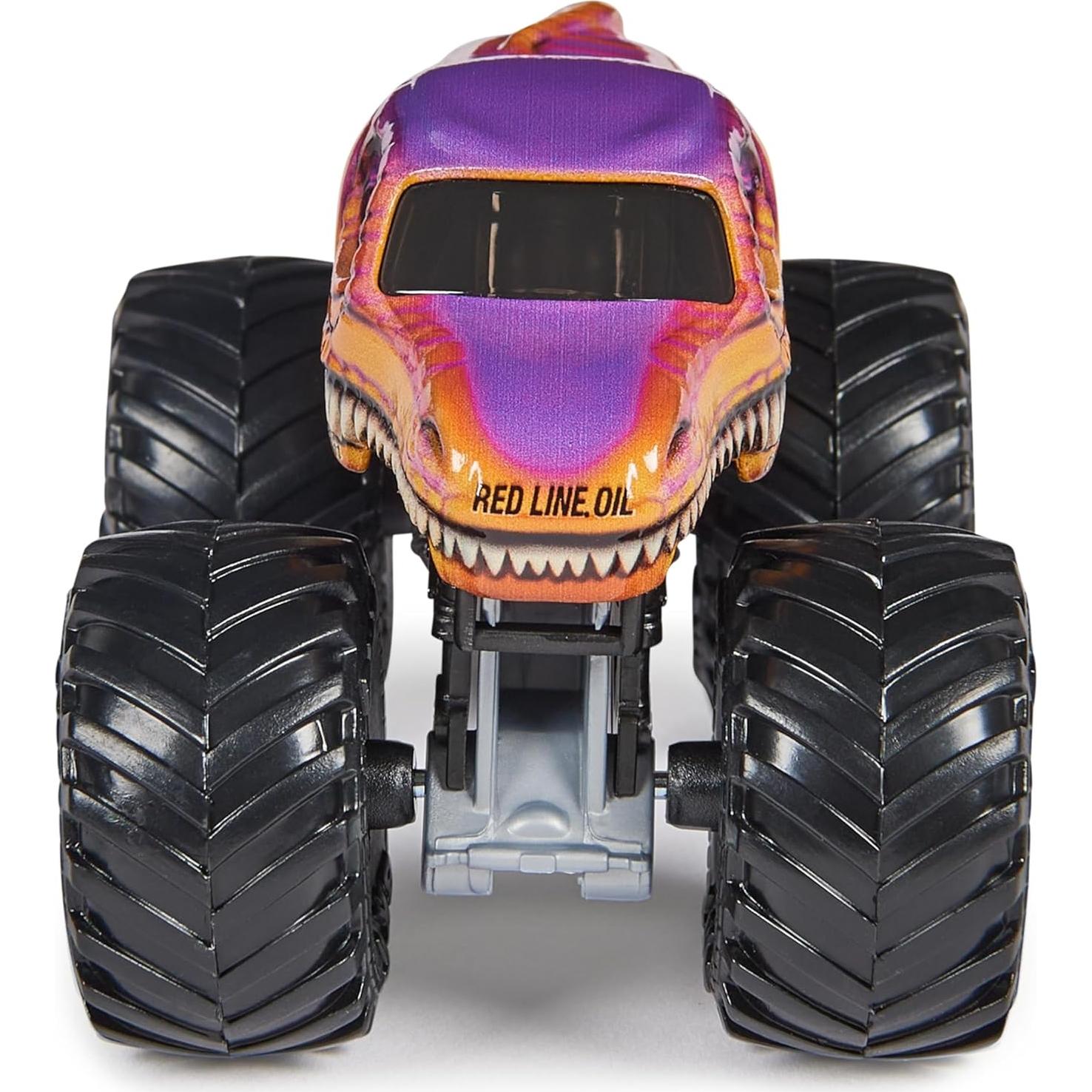 Camión Diecast Monster Jam 2023 Spin Master Velociraptor 10.2cm