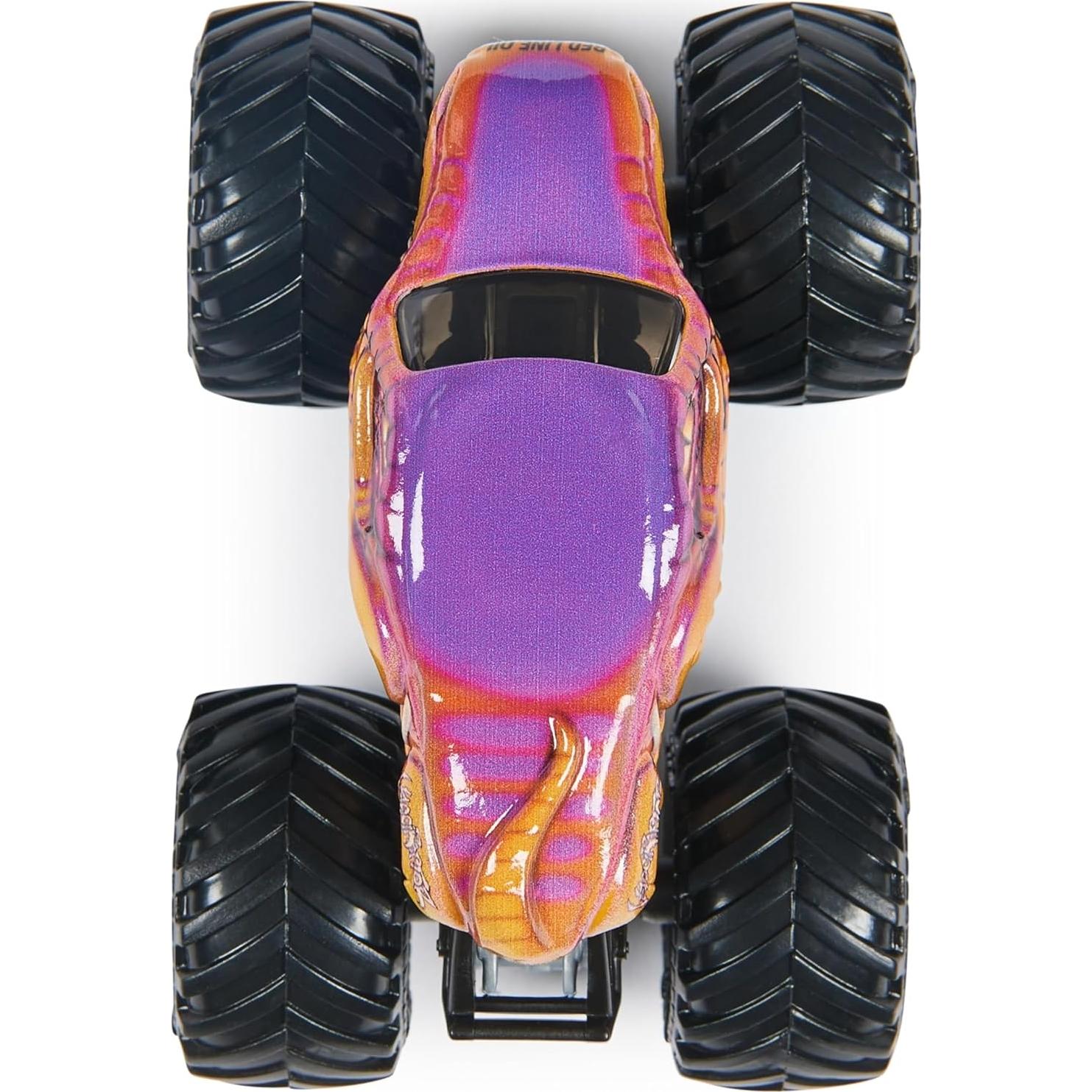 Camión Diecast Monster Jam 2023 Spin Master Velociraptor 10.2cm