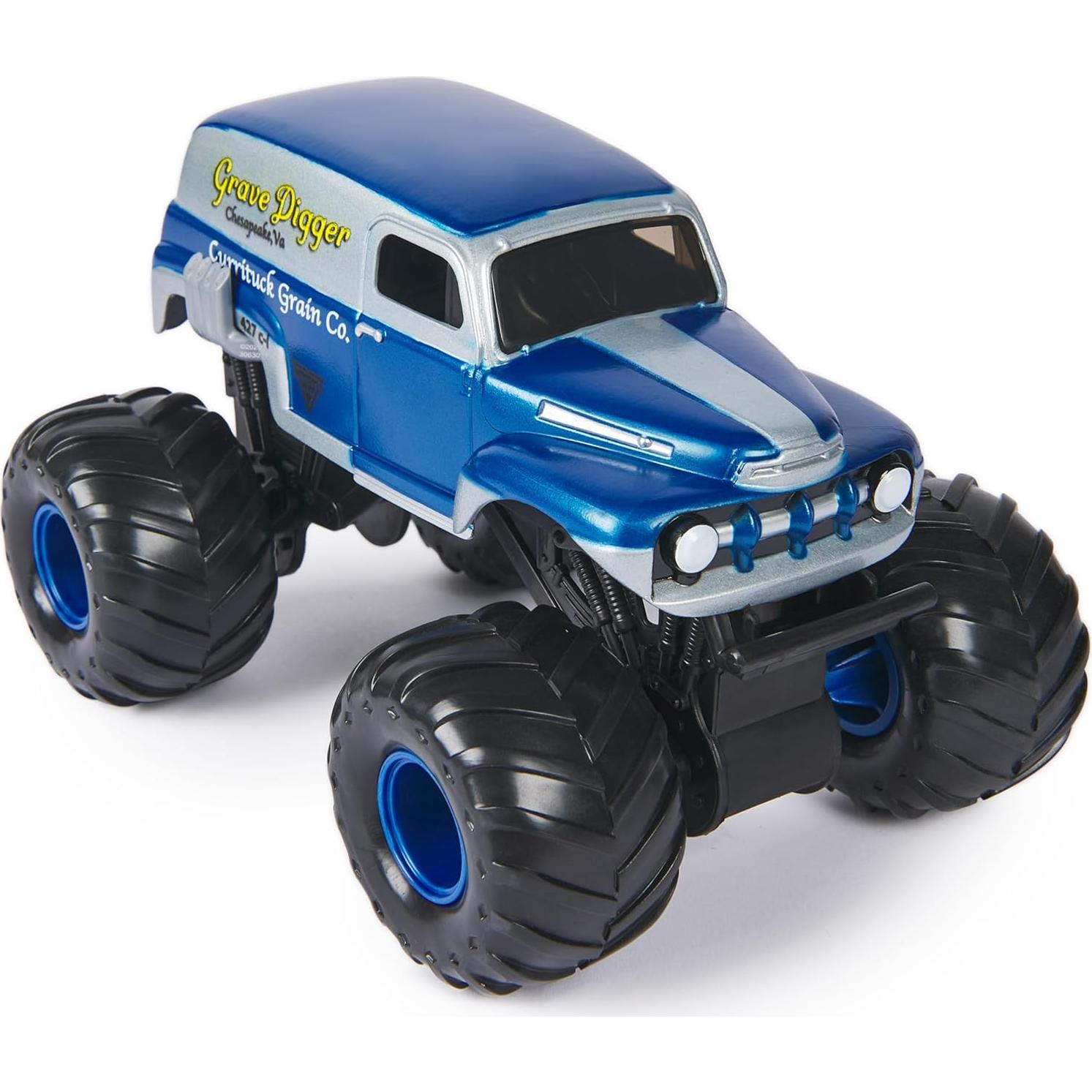 Camión Monstruo Die-Cast Monster Jam Grave Digger 1:24