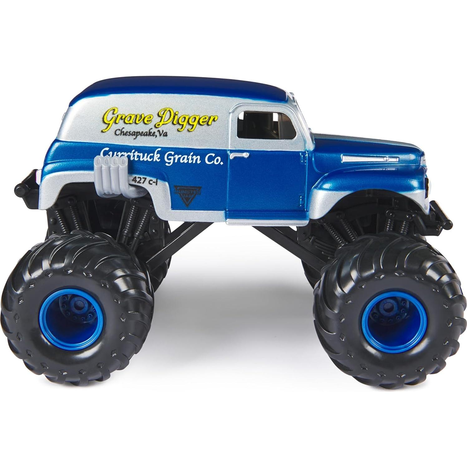 Camión Monstruo Die-Cast Monster Jam Grave Digger 1:24