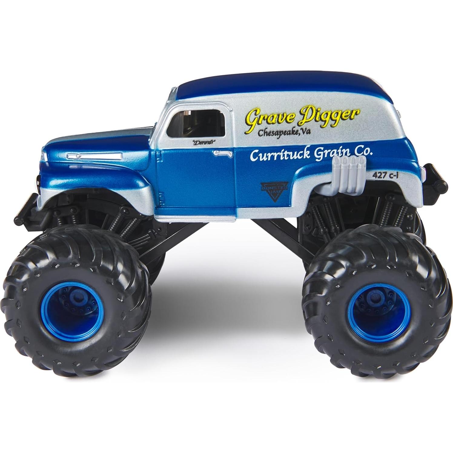 Camión Monstruo Die-Cast Monster Jam Grave Digger 1:24