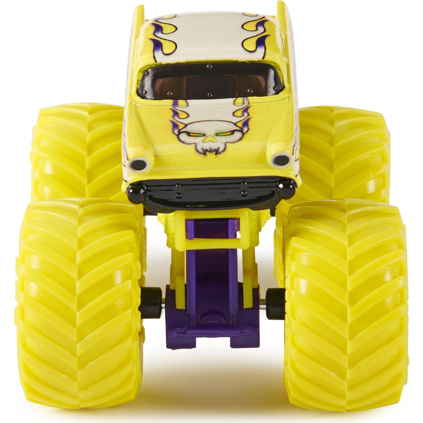 Camión Monster Jam Avenger Oficial 1:64 Metal Fundido