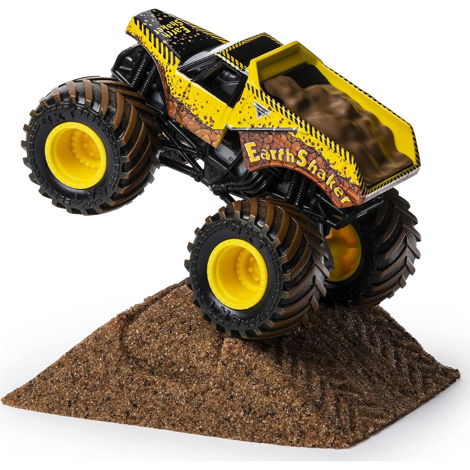 Conjunto Inicial Tierra Monster Jam Spin Master 1:64 + 227g