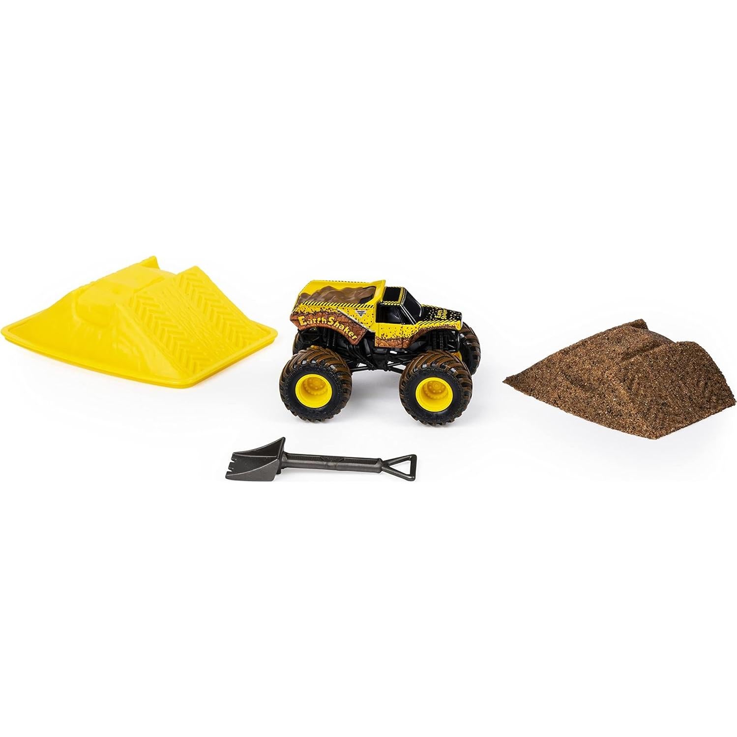 Conjunto Inicial Tierra Monster Jam Spin Master 1:64 + 227g