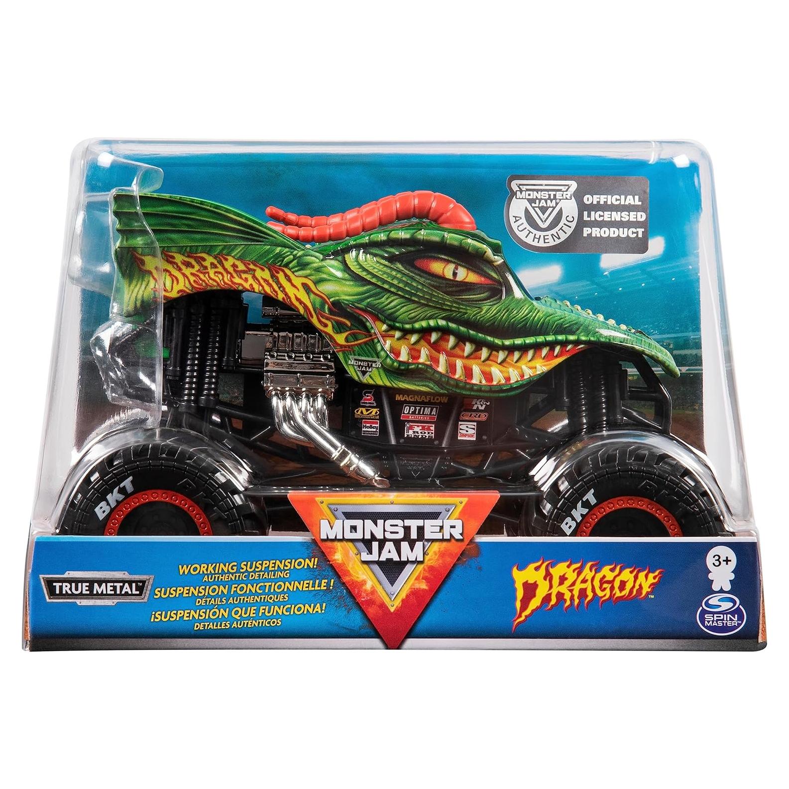 Camión Monstruo Dragón Spin Master Escala 1:24