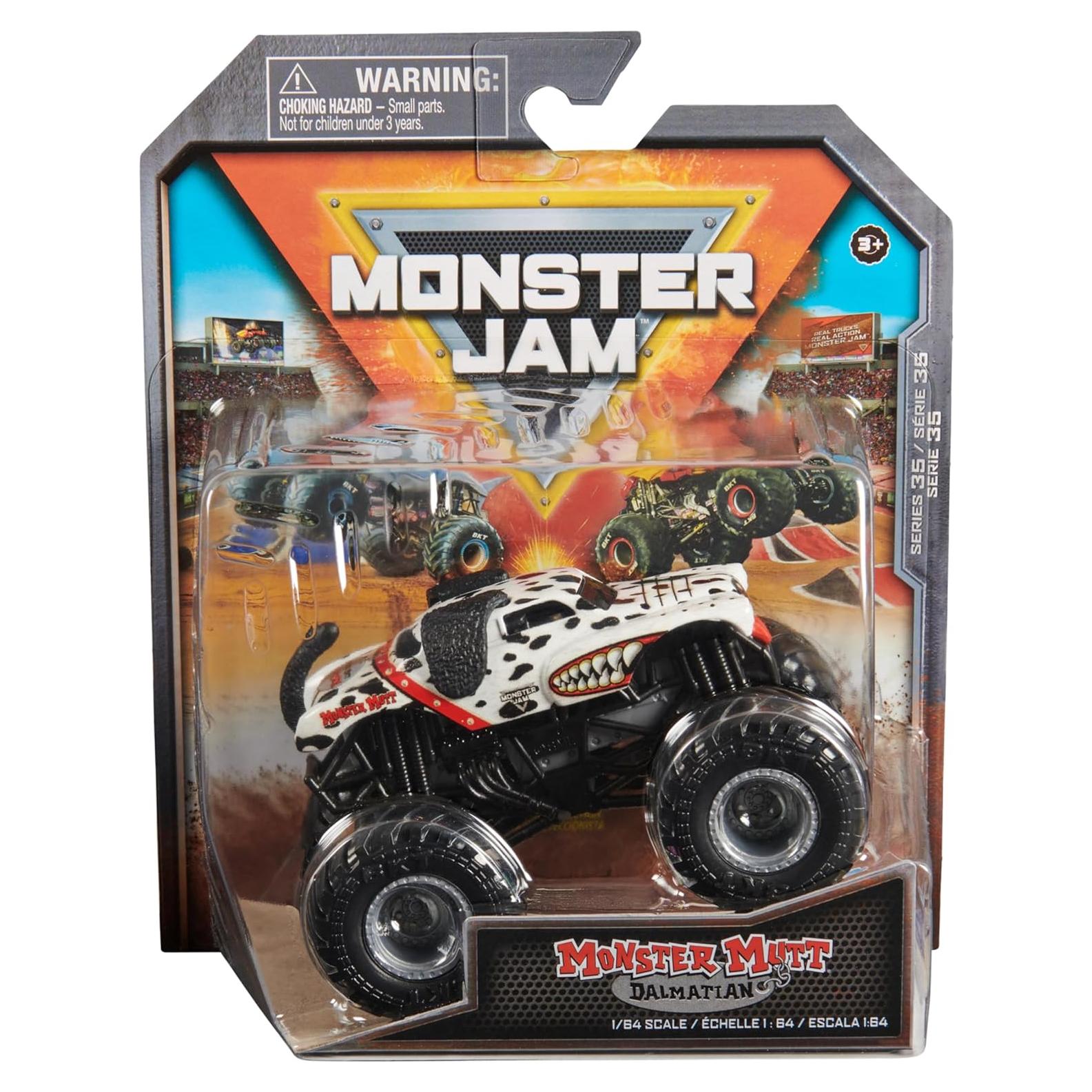 Camión Monstruo Metal Fundido Monster Jam Monster Mutt 1:64