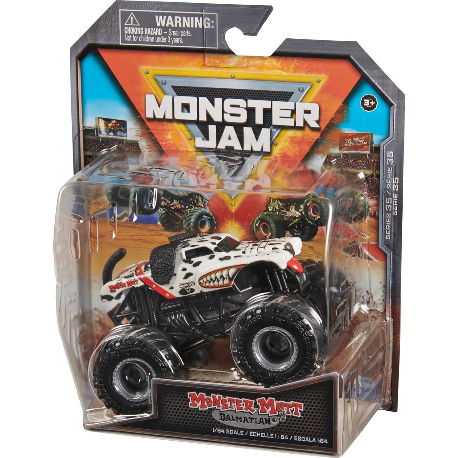 Camión Monstruo Metal Fundido Monster Jam Monster Mutt 1:64
