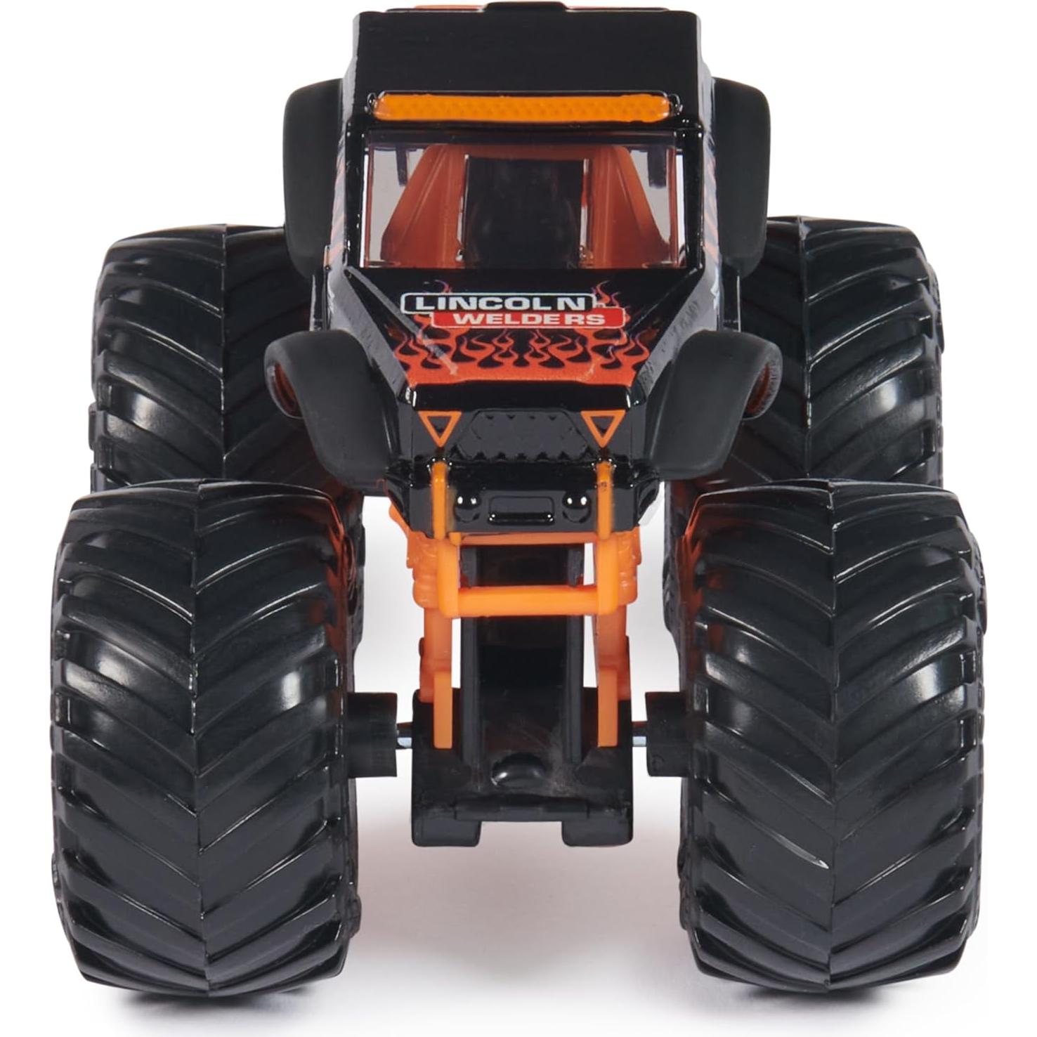 Camión Monster Jam Mal Habito 1:64 Spin Master Naranja