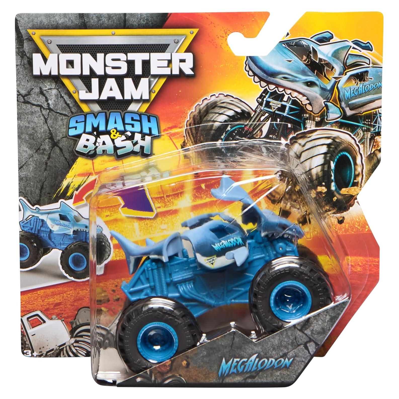 Monster Jam Vehículo Megalodon Spin Master 10cm