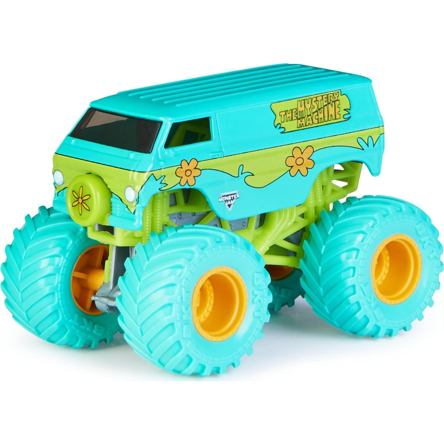 Camión Diecast Monster Jam 2022 Spin Master 1:64 Nitro Neon