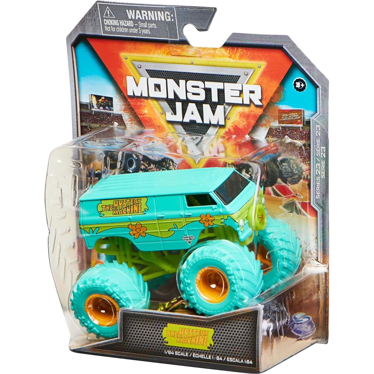 Camión Diecast Monster Jam 2022 Spin Master 1:64 Nitro Neon