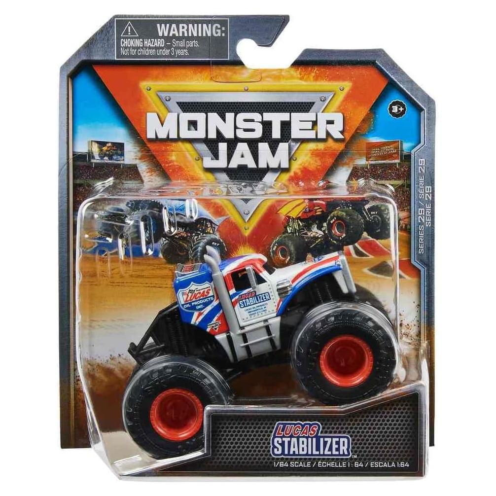 Camión Diecast Monster Jam 2023 Spin Master Lucas Stabilizer