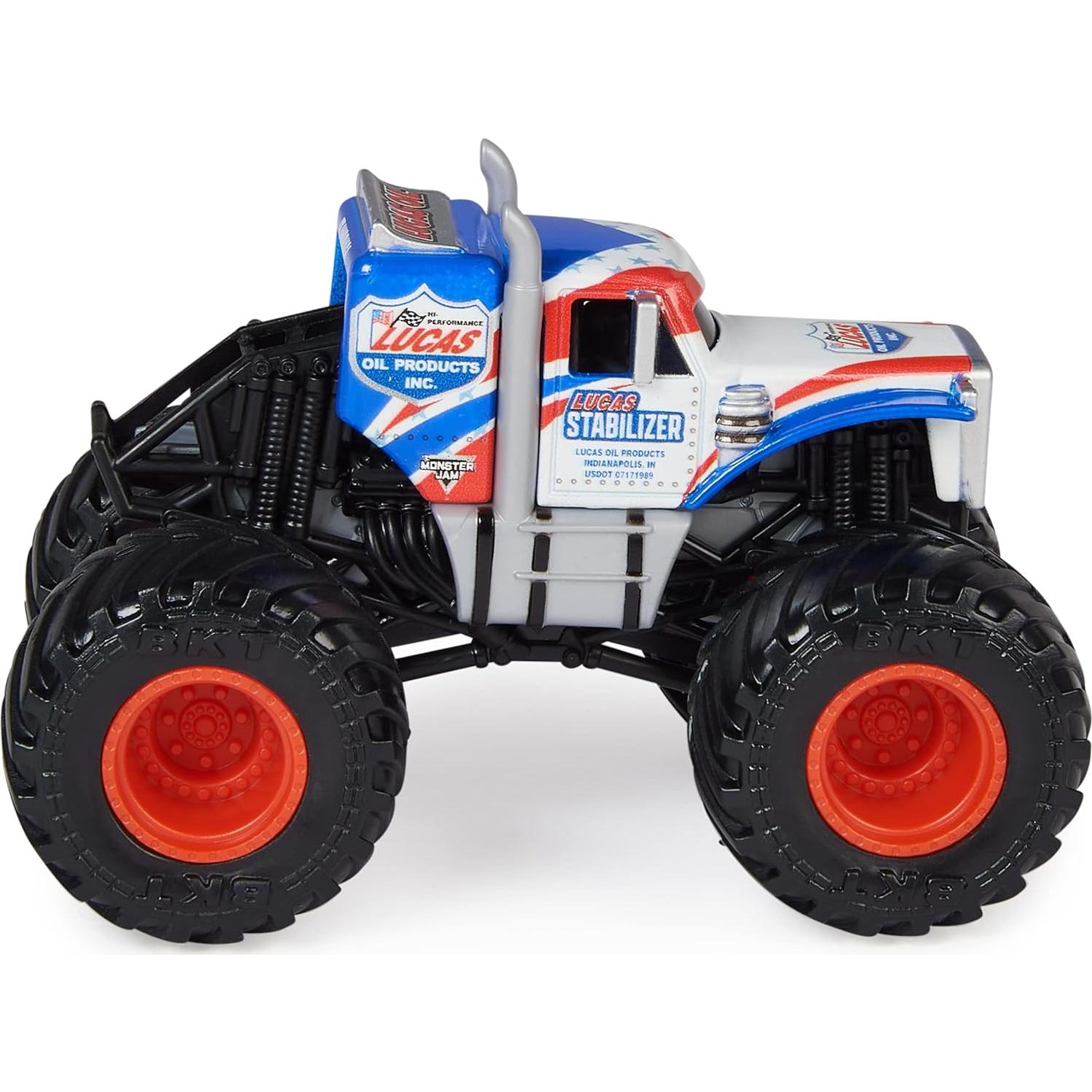 Camión Diecast Monster Jam 2023 Spin Master Lucas Stabilizer