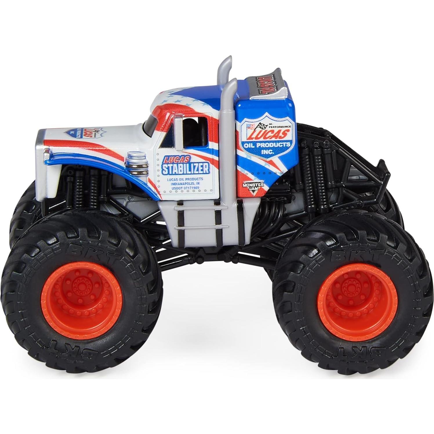 Camión Diecast Monster Jam 2023 Spin Master Lucas Stabilizer