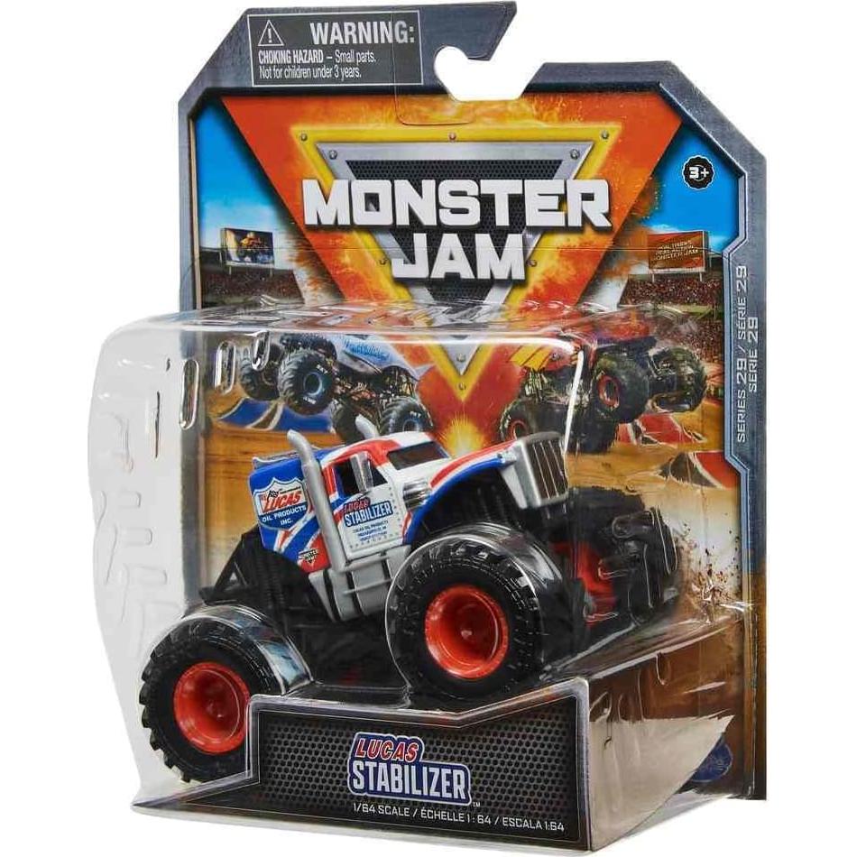 Camión Diecast Monster Jam 2023 Spin Master Lucas Stabilizer
