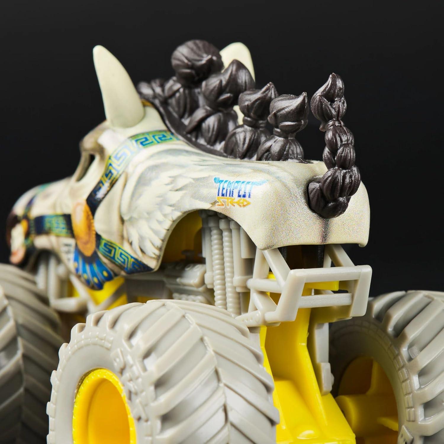 Camión Monstruo Diecast Monster Jam 2025 1:64 Tempest Steed