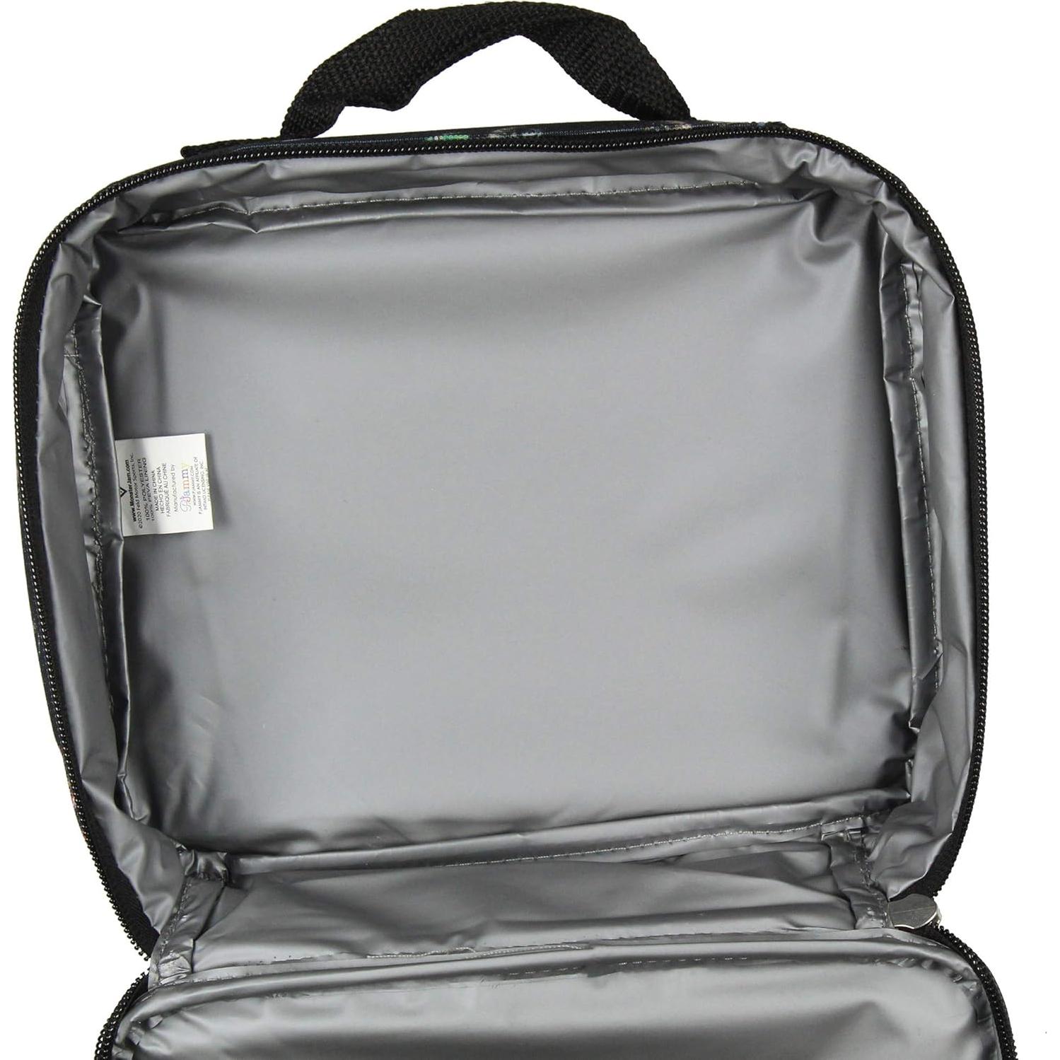 Set de Mochila Monster Jam INTIMO 5 Piezas con Almuerzo