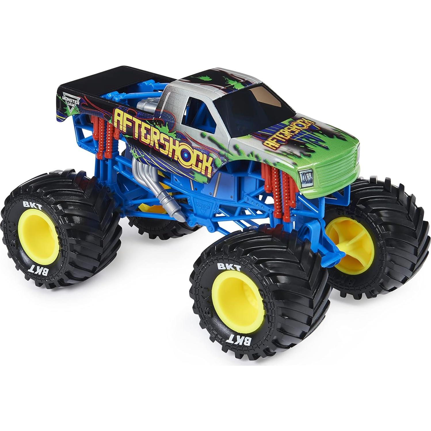 Camión Monster Jam Aftershock 1:24 Metal Fundido - Spin Master
