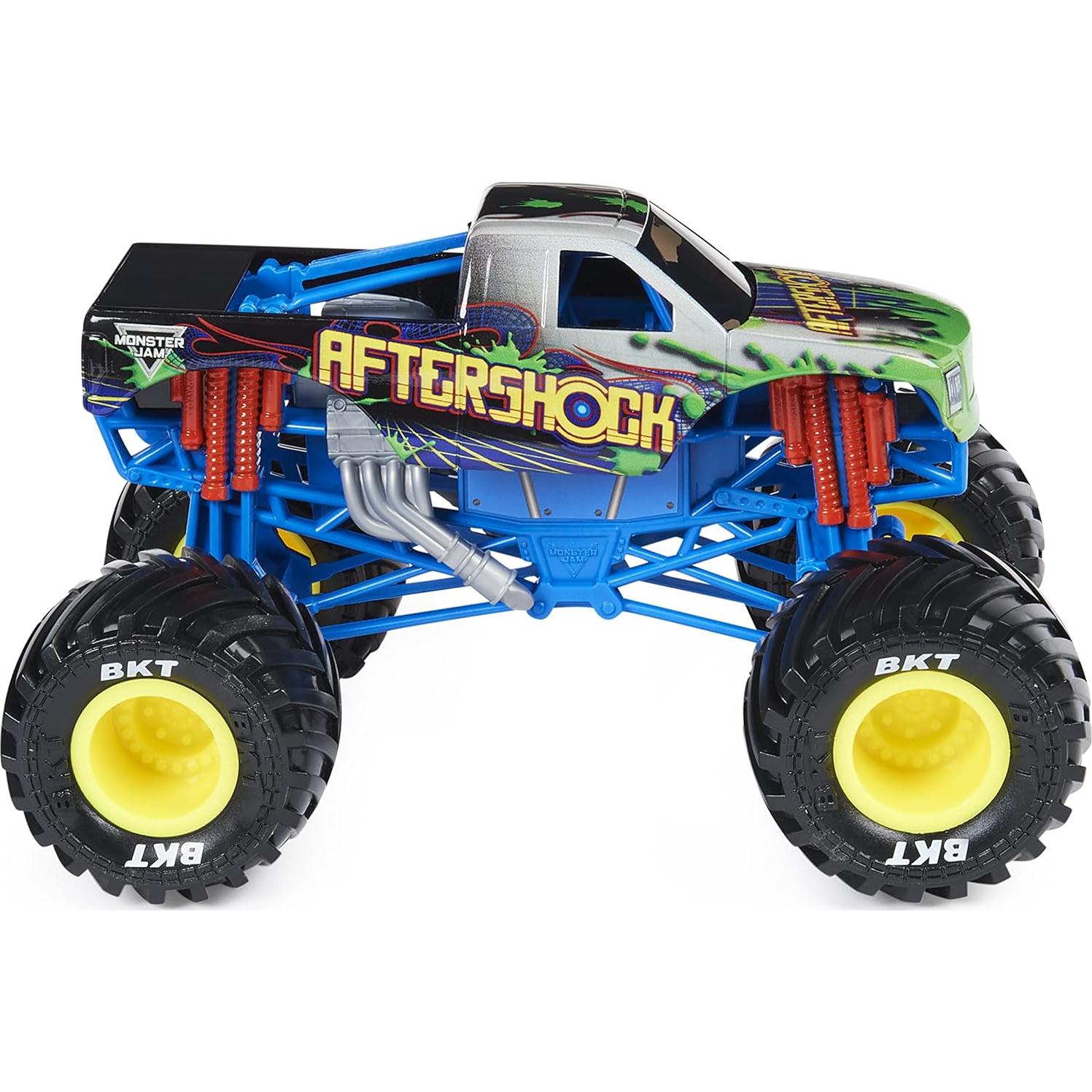 Camión Monster Jam Aftershock 1:24 Metal Fundido - Spin Master