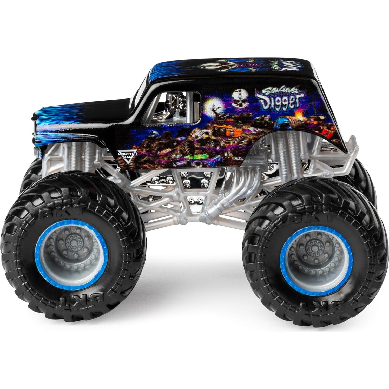 Paquete Dúo Camiones Monstruo Monster Jam Grave Digger 1:64