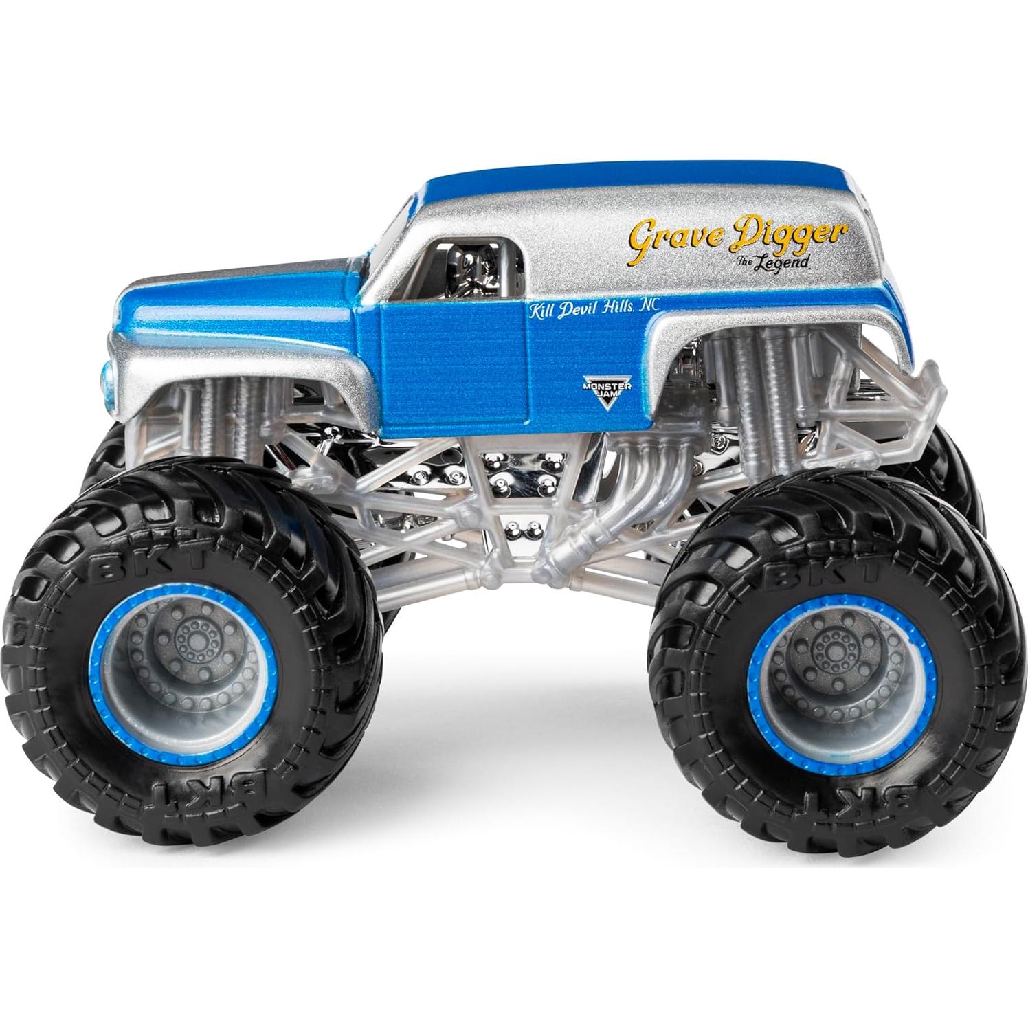 Paquete Dúo Camiones Monstruo Monster Jam Grave Digger 1:64