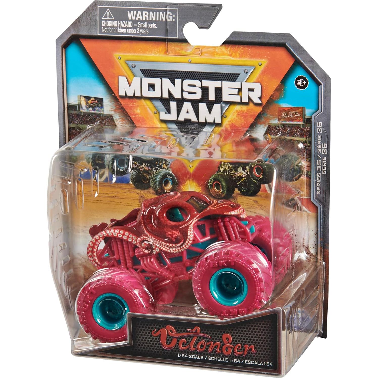 Camión Monstruo Metal Fundido Monster Jam Octon8er 1:64