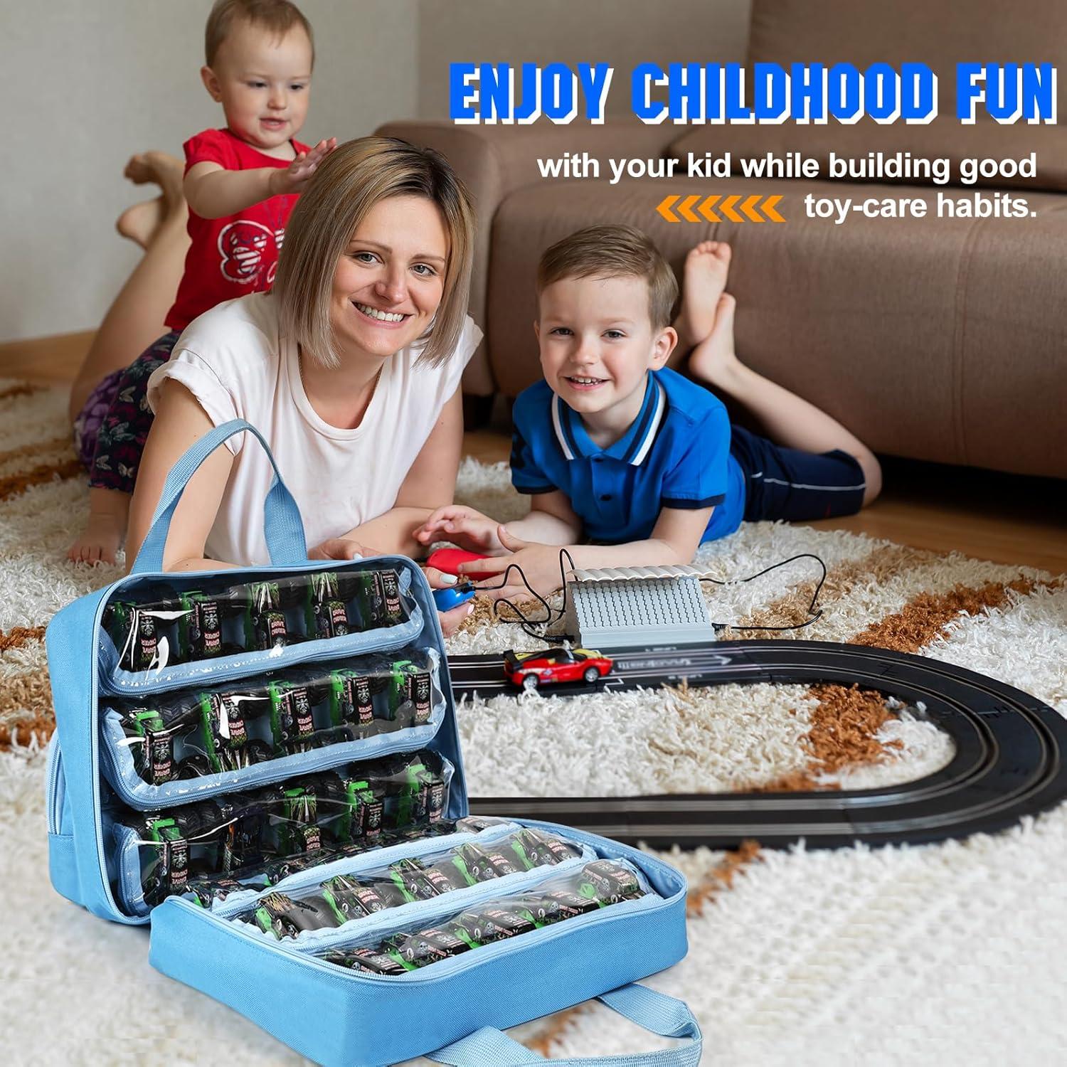 Bolsa de Transporte Craflakow para Camiones de Juguete 36 Vehículos