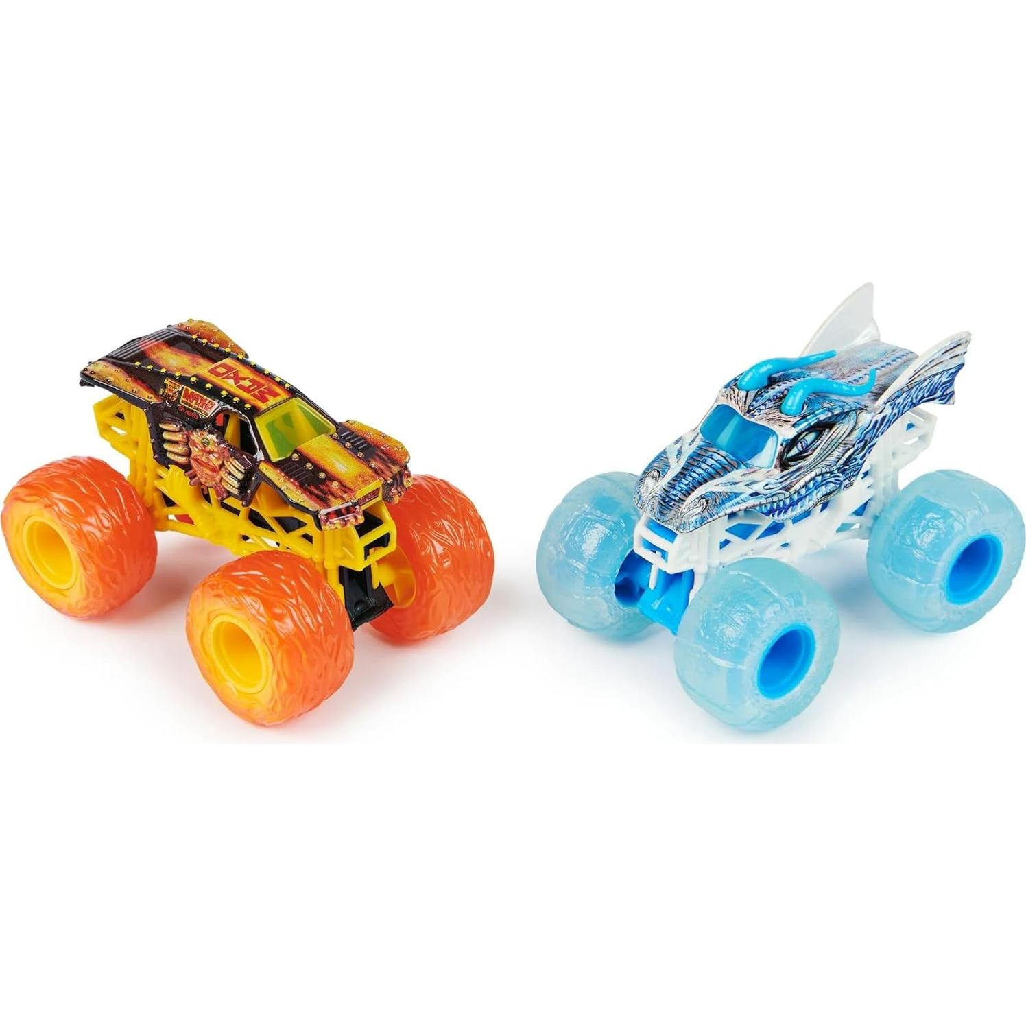 Camión Monster Jam Walmart Exclusivo Fuego & Hielo