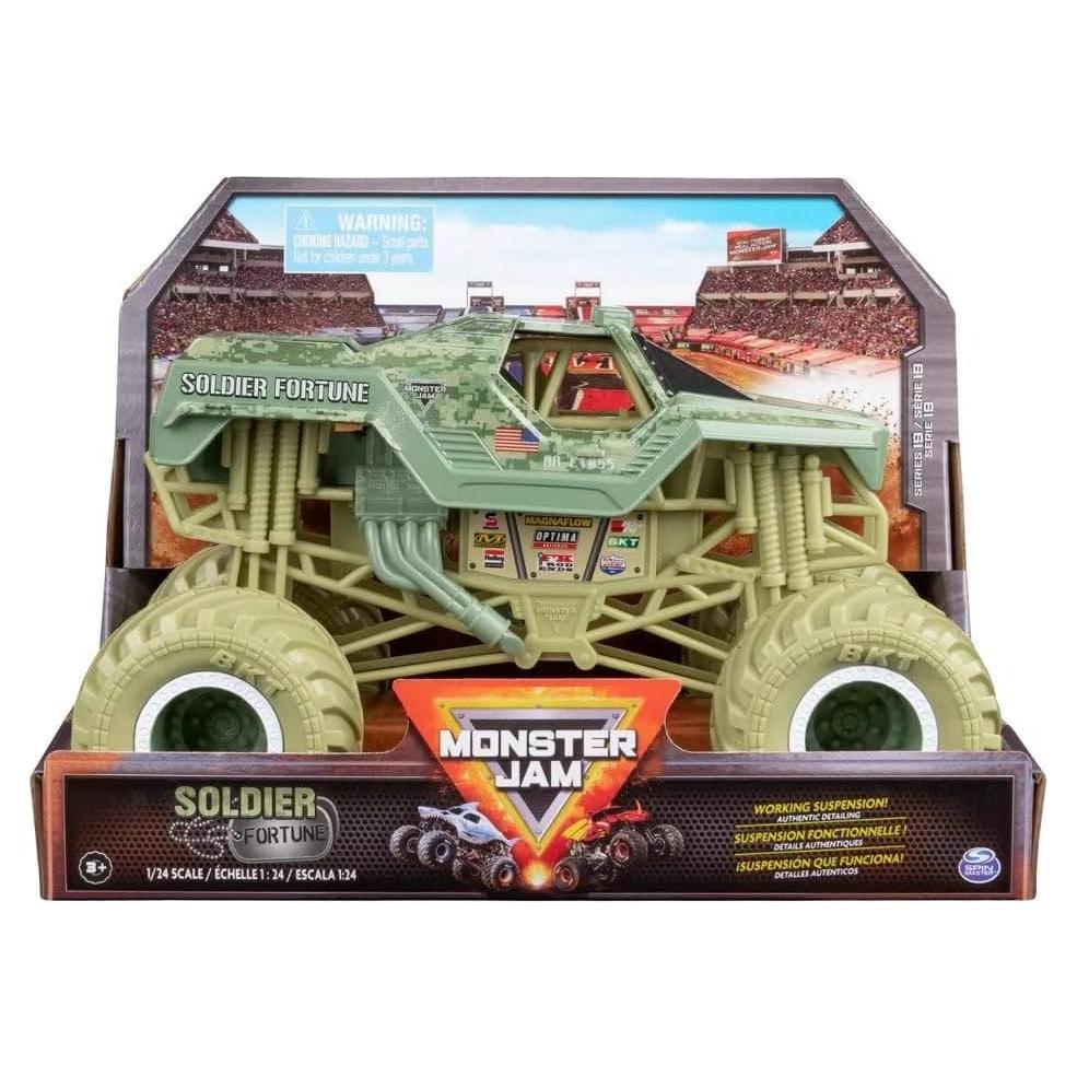 Camión Monstruo Soldier Fortune Monster Jam 1:24 Metal