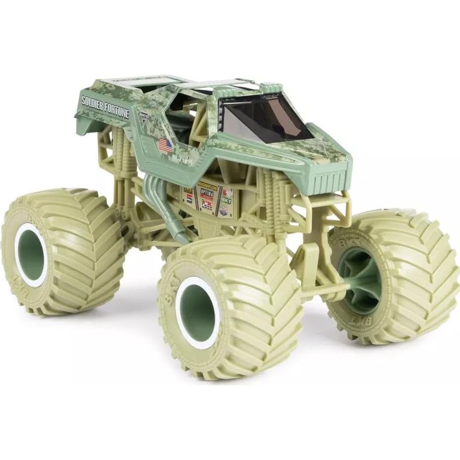 Camión Monstruo Soldier Fortune Monster Jam 1:24 Metal