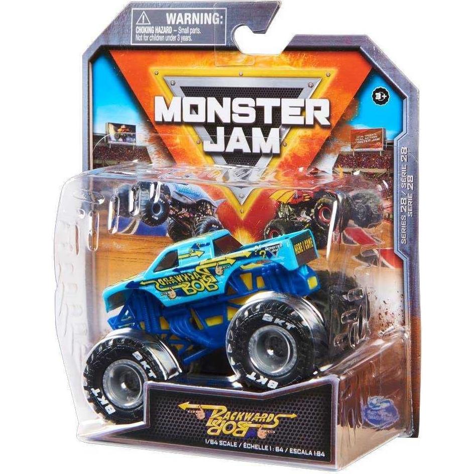 Camión Diecast Monster Jam 2023 Spin Master 1:64 Bob Retro
