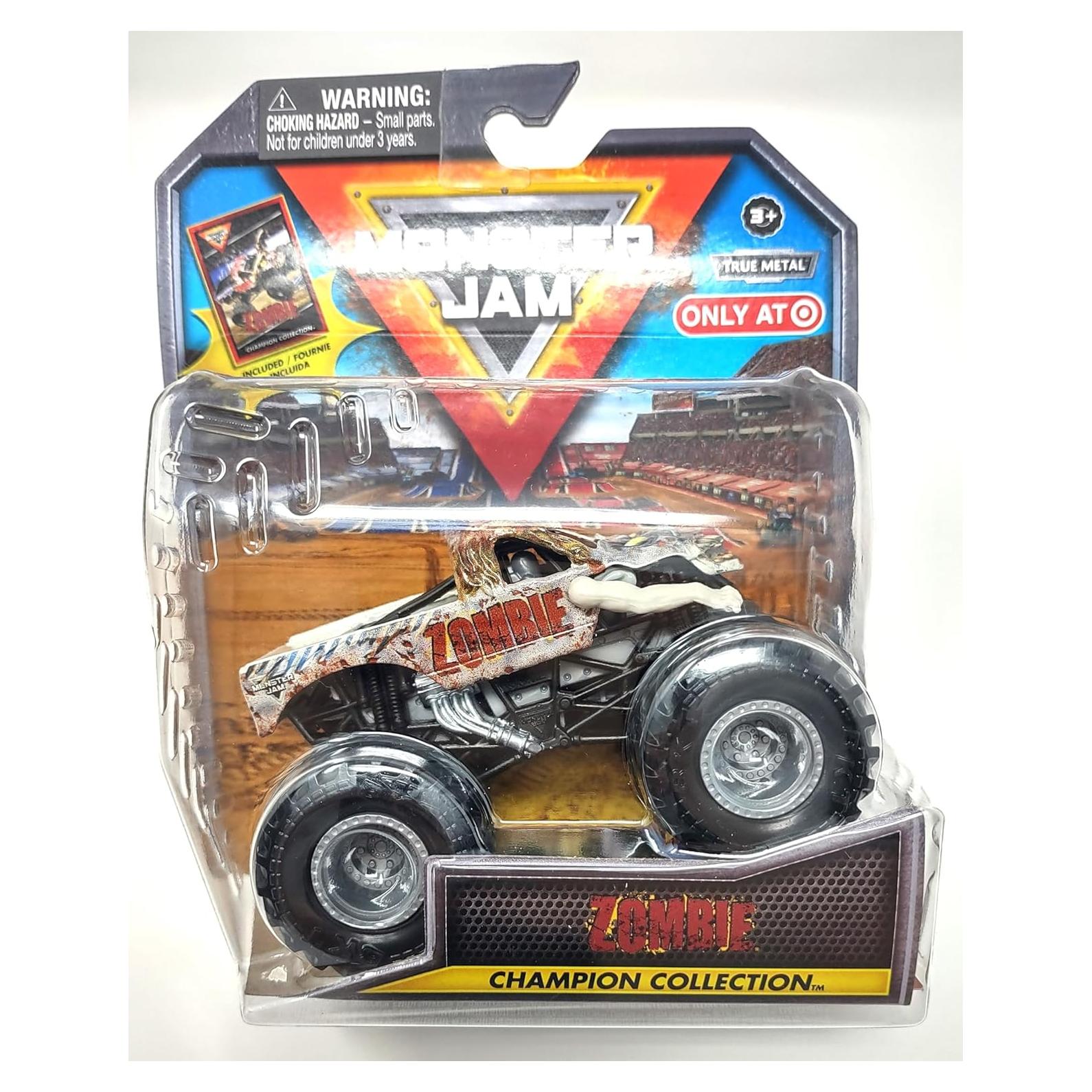 Camión Monster Truck Zombie 1:64 Spin Master con Tarjeta