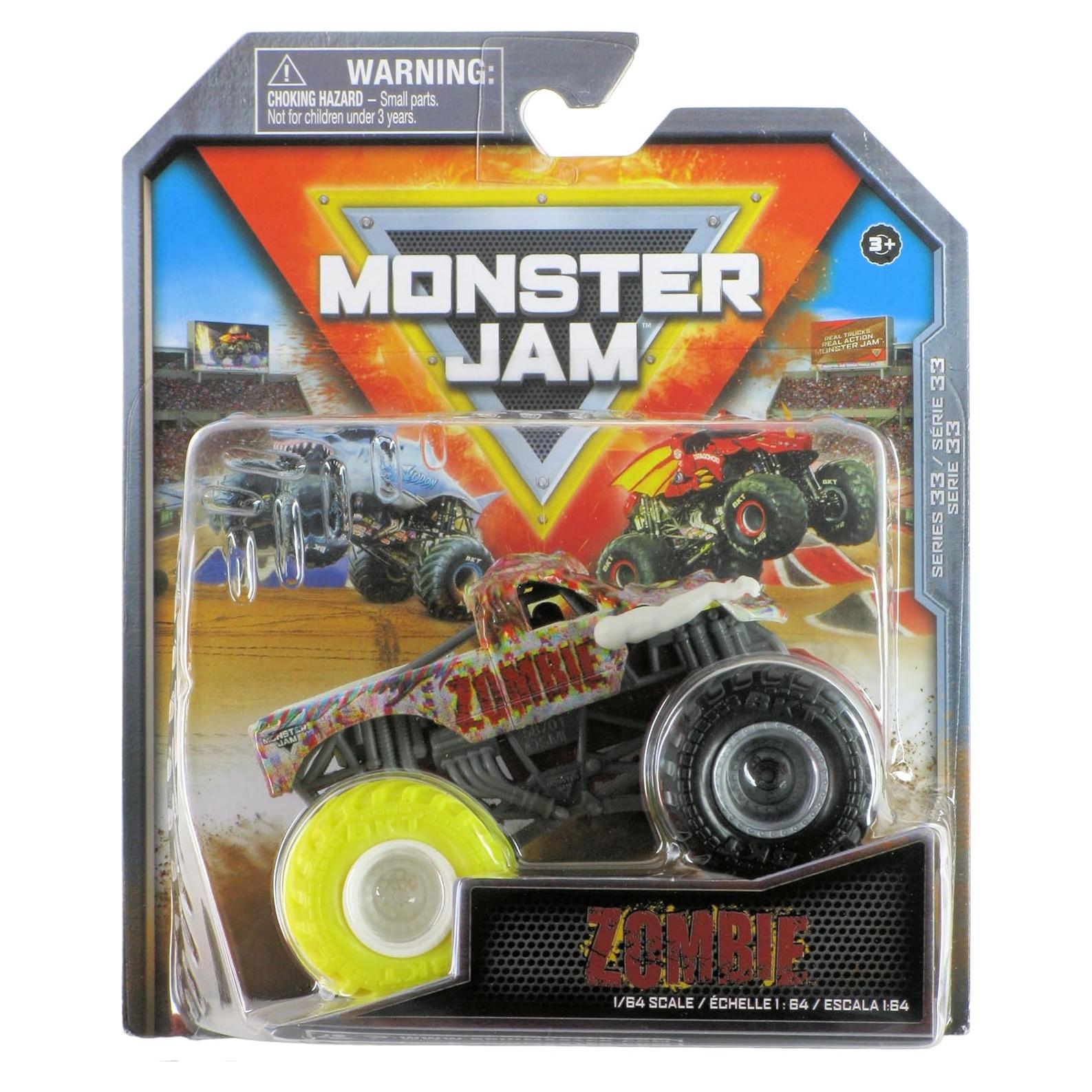 Camión Monster Jam Zombie 1:64 Spin Master - Serie 33