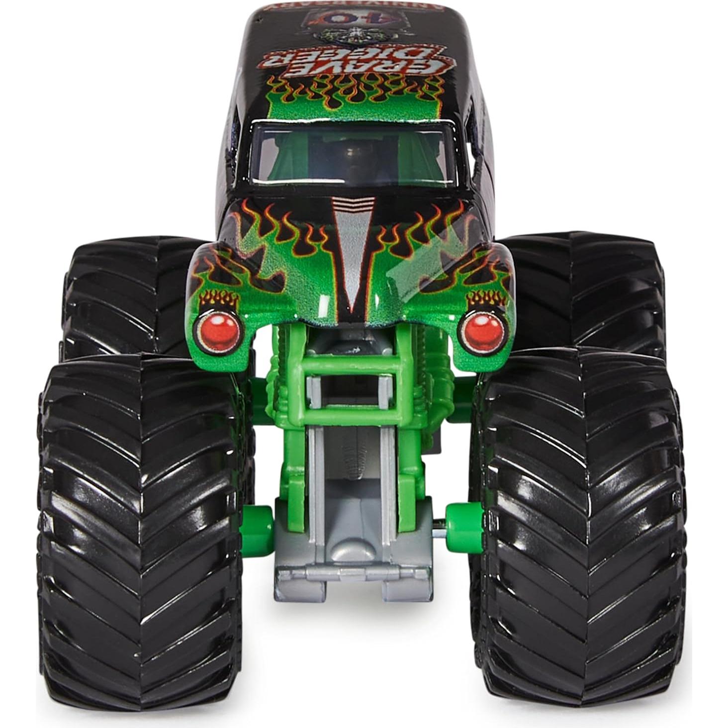 Camión Monstruo Die-Cast Monster Jam Grave Digger 1:64