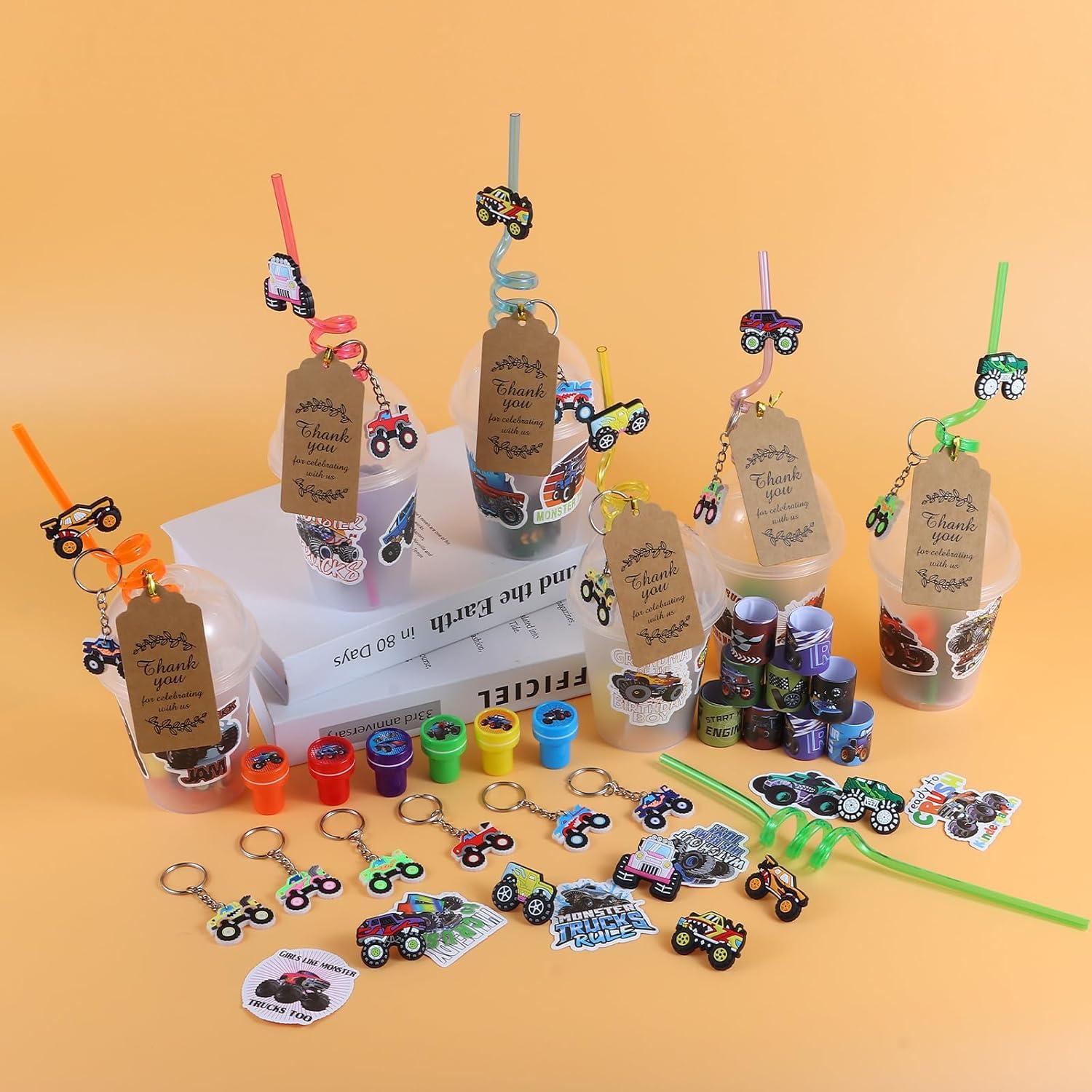 Conjunto de Fiesta Camiones Monstruo Kolewo4ever 244 Piezas